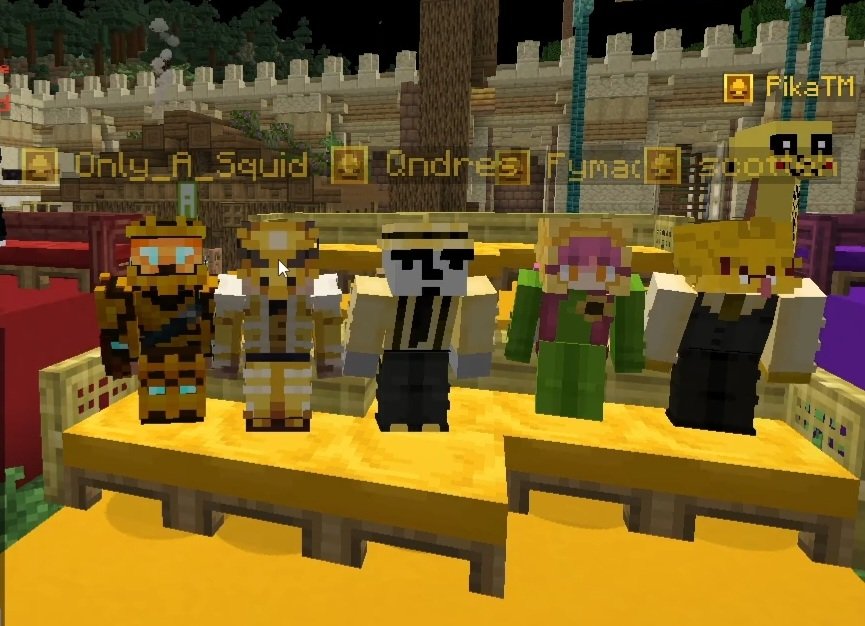 dailyblackwater's tweet photo. Day 23..(not blackwaterduo but this is  about Squid)

So even through yellow got second but still I love them🥹I will miss this team now...
#moneysmp #yellowteam https://t.co/s9qE4d1BZR