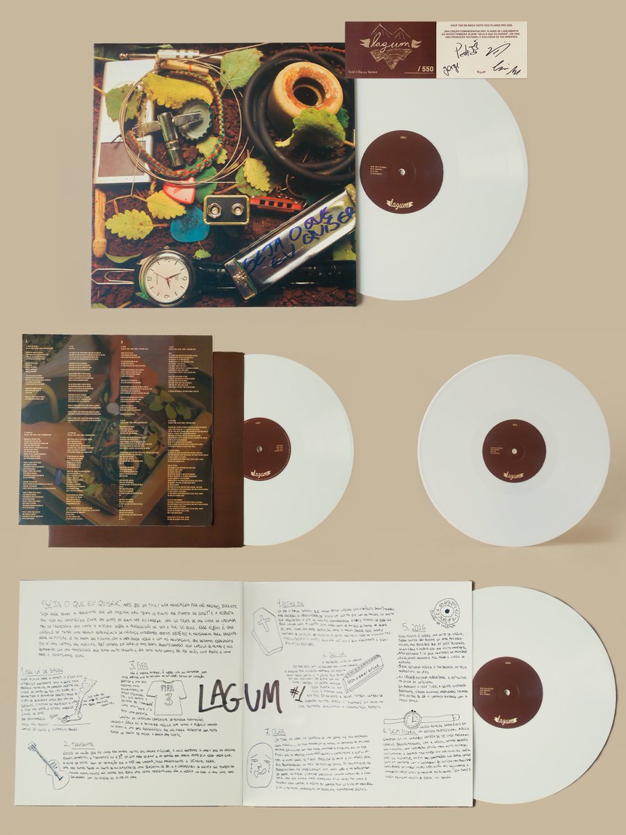 lagumoficial's tweet photo. Seja o Que Eu Quiser em vinil, 550 cópias exclusivas e sem reposição, com certificado assinado e numerado a mão. Disponível agora!
https://t.co/75qR9C1wp0

*Frete grátis para todo o Brasil. https://t.co/E2CpxhMf2K
