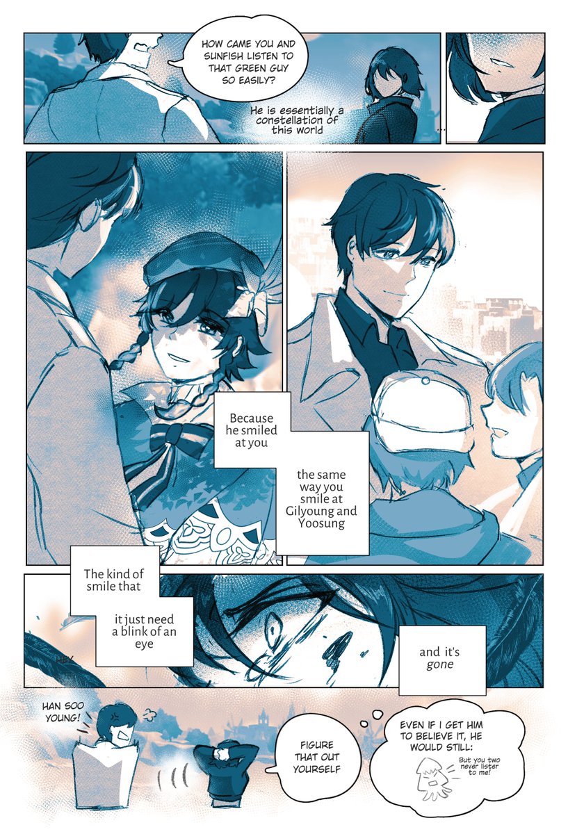 oclenbo's tweet photo. part 4.1 of ??? #orv x #GenshinImpact

This part have 2 pages, i will post the next tmr, also final of (kinda) the opening arc) https://t.co/qDAJnavbsT
