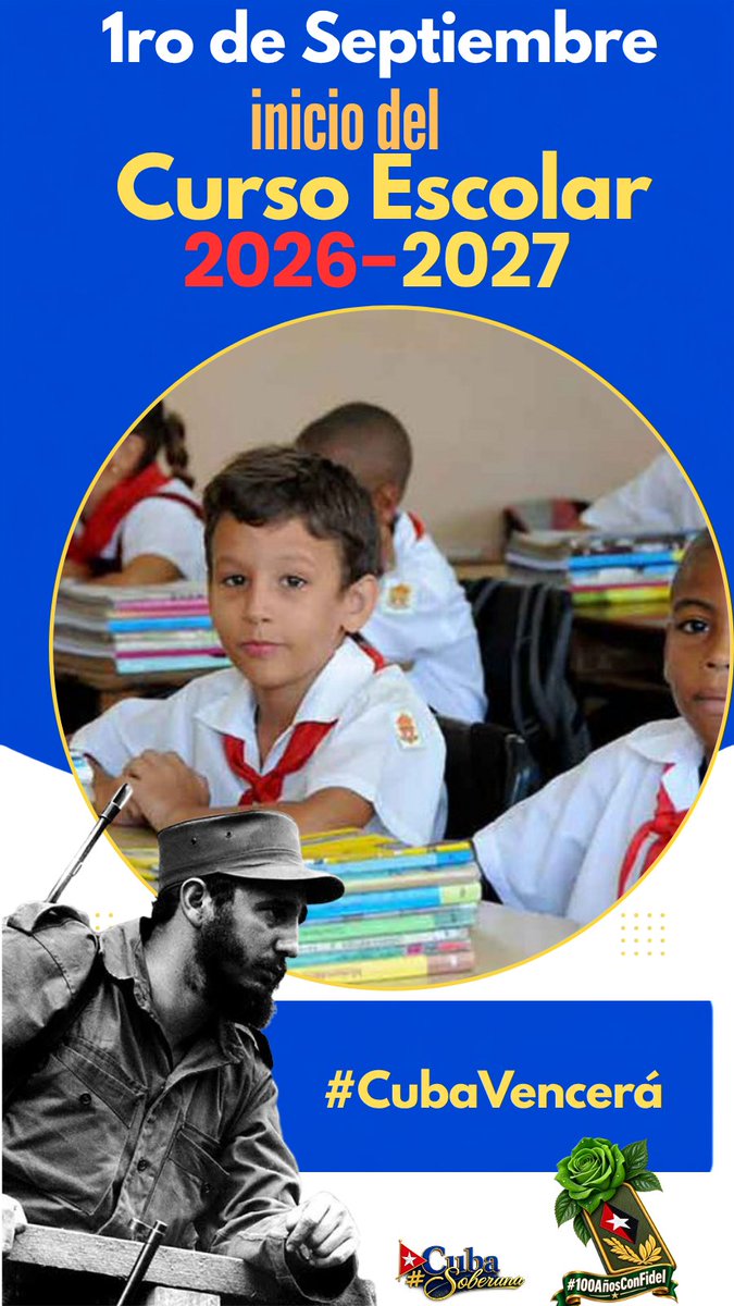 CubaSoberana02's tweet photo. Fidel reconoció la labor de los maestros como indispensable para alcanzar los logros educativos. Su abnegación y nobleza hacen de cada educador un constructor del futuro. 👩‍🏫👨‍🏫🇨🇺 #FidelPorSiempre https://t.co/aMDYihy1XU