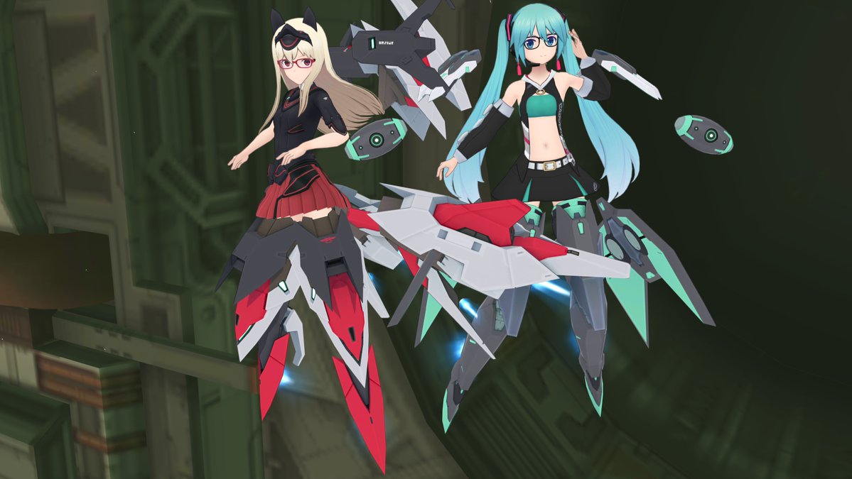 Redede1998's tweet photo. 初音ミク誕生日記念... グルコス二人組。
(2026/08/31)
#ダライアスバースト
#Ti2
#初音ミク
#アリスギア https://t.co/t7KDIre6bJ