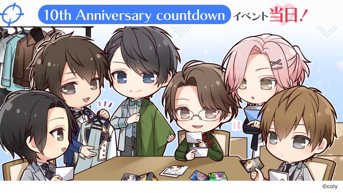 myhero_info's tweet photo. ＼10th Anniversaryイベント当日！／

今日もまた、はじめよう。
カレらと彩る、新たな１日を。
未来に、どこまでも愛しい景色が広がると信じて――

#スタマイ
#スタマイ10周年 https://t.co/Iiwb6qgEmi