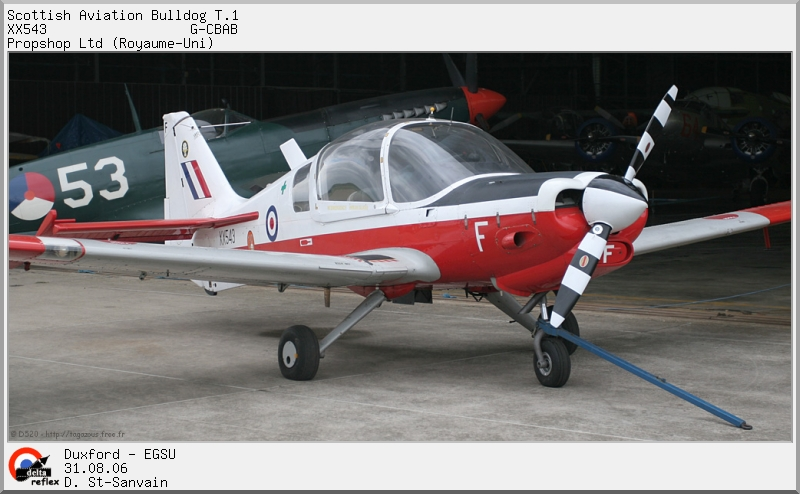 delta_reflex's tweet photo. C'était un 31 août #CeJourLà #OnThisDay #OTD
Duxford - EGSU, 2006
https://t.co/Fmjq0mIEqJ
🇬🇧 #ScottishAviation #Bulldog
#RAF #RoyalAirForce #demobbed
#AvGeek #aviation #aviationphotography #planespotting #aviationlovers #trainer #tagazous #AviationDaily #militaryaviation https://t.co/AxvgqycNwu