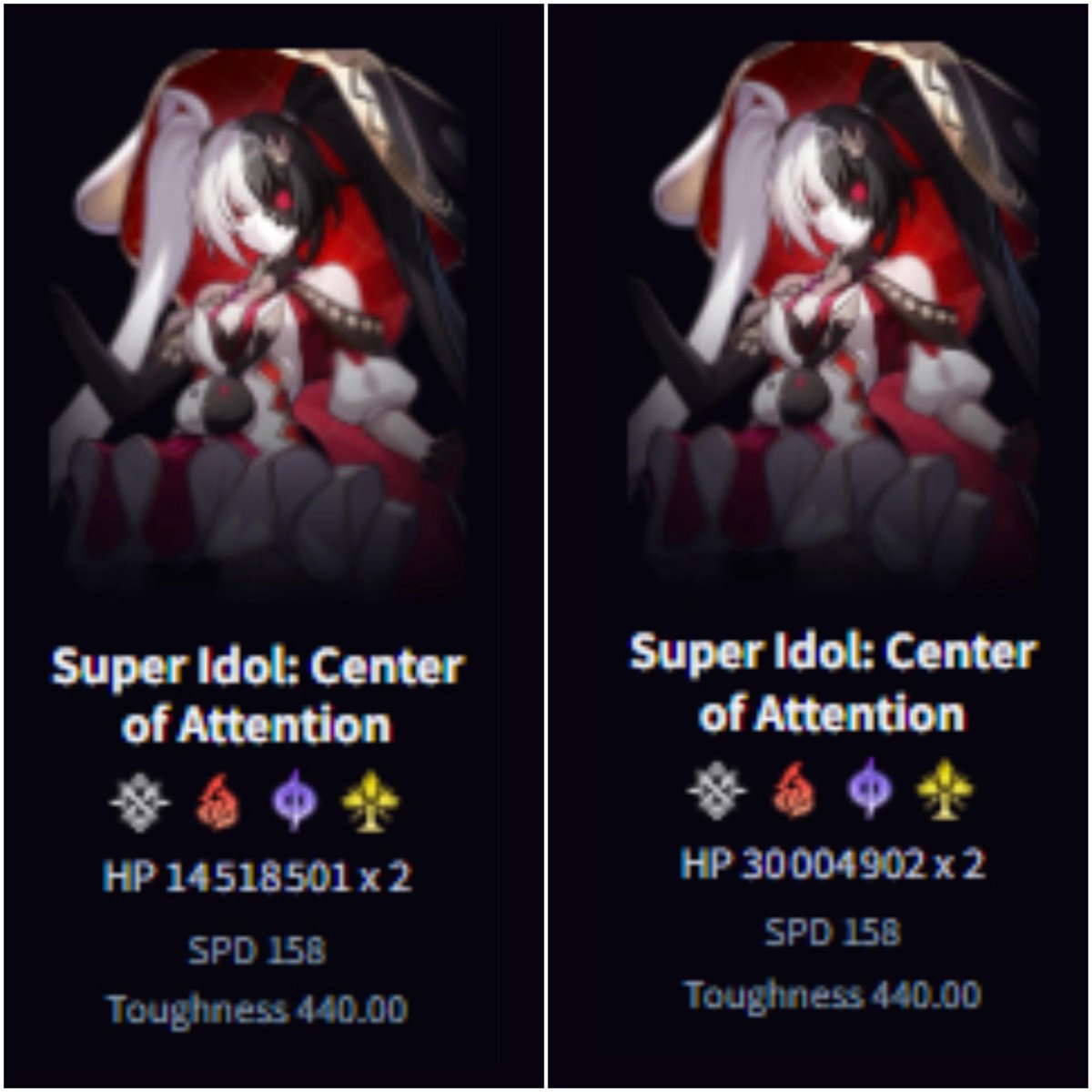 LightCro's tweet photo. 3 Patch difference btw https://t.co/8MOjVdcg6W