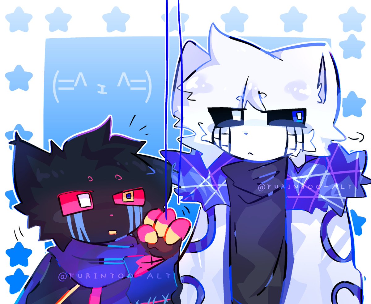 furintoo_alt's tweet photo. 先月描いたけど載せるの忘れてた #errorsans #error404sans https://t.co/zHBNsWzvMN