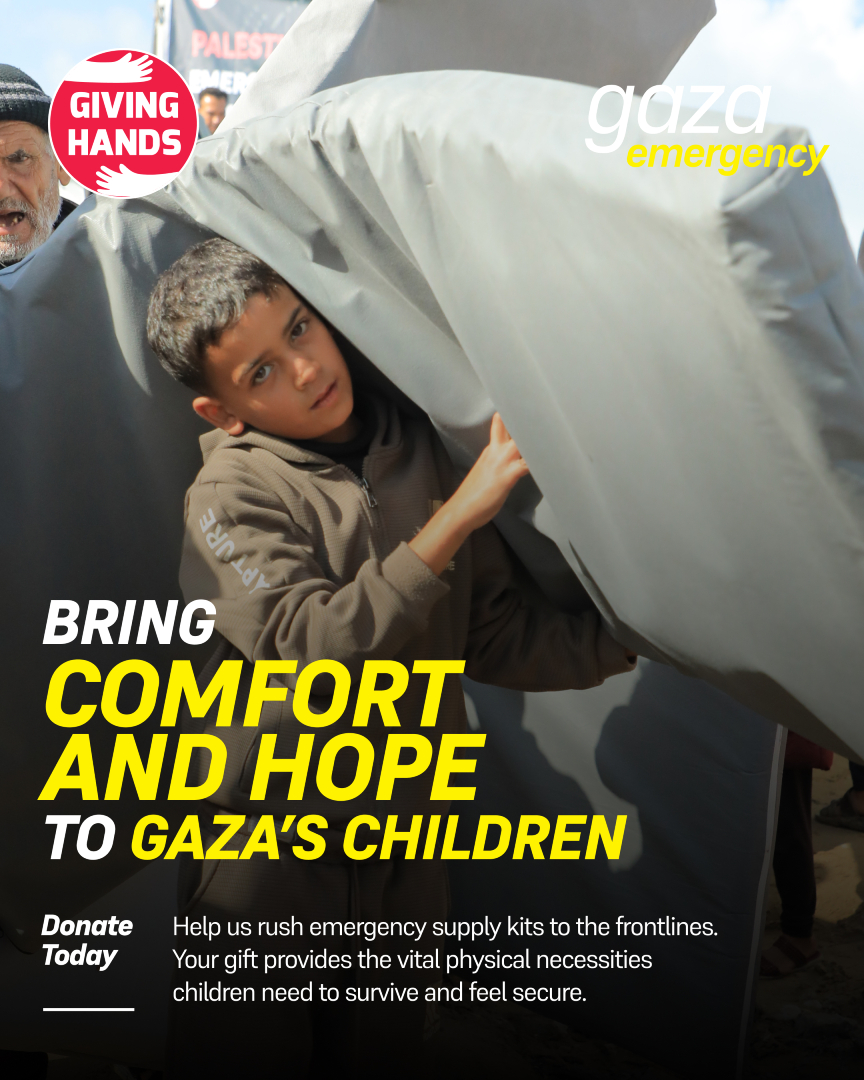 givinghandsca's tweet photo. For children facing unimaginable hardship, essential supplies can bring comfort, dignity, and a reminder that they are not forgotten. 🤍
Giving Hands is delivering vital support to children and families across Gaza.
https://t.co/MyAwGpRLI8
#GazaRelief #EmergencyAid #GivingHands https://t.co/S48Do9QvYX