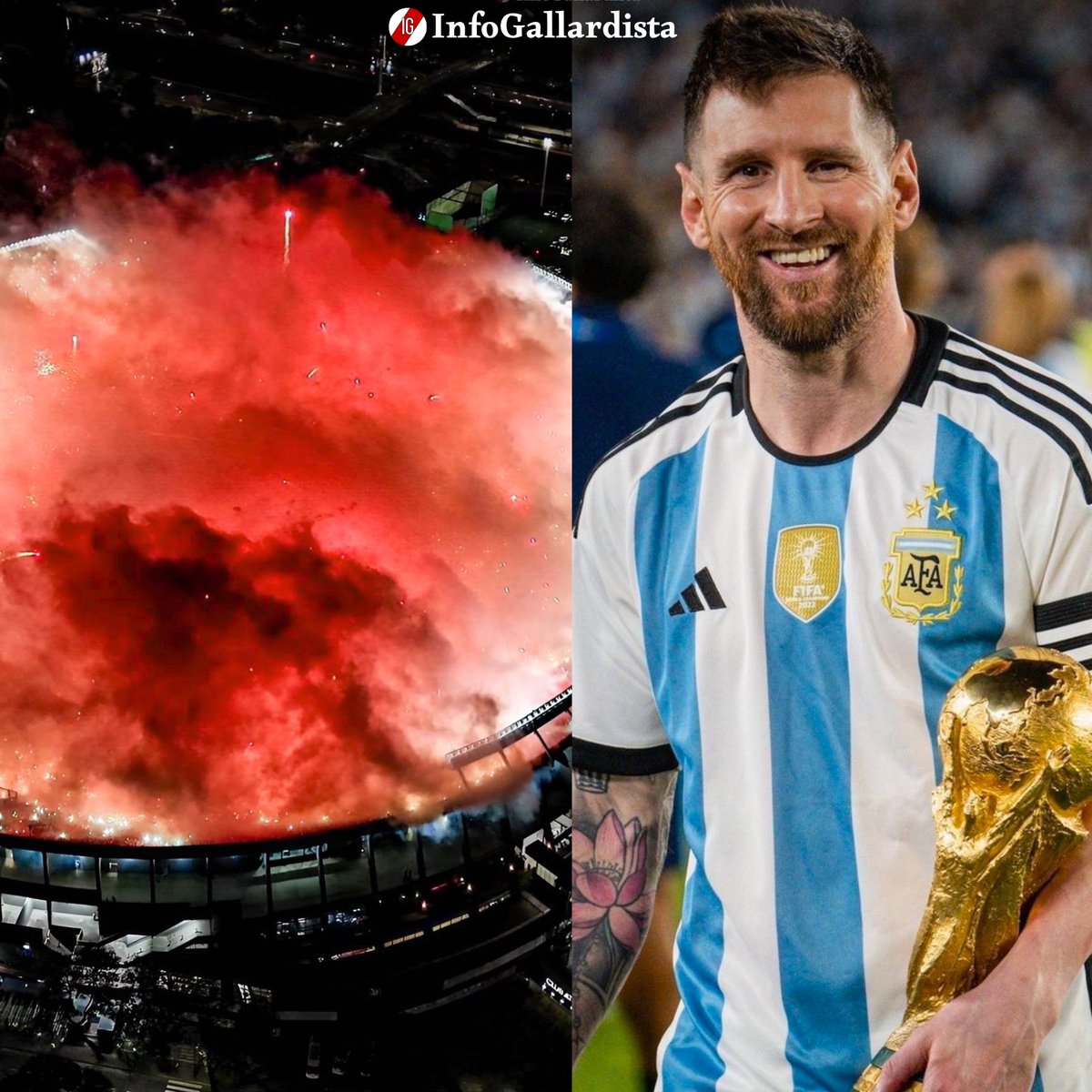 InfoGallardista's tweet photo. “Me tocó disfrutar de un Monumental repleto coreando mi nombre y eso para mí es lo máximo”

Lionel Messi ✍️ https://t.co/neyFoBQOnn