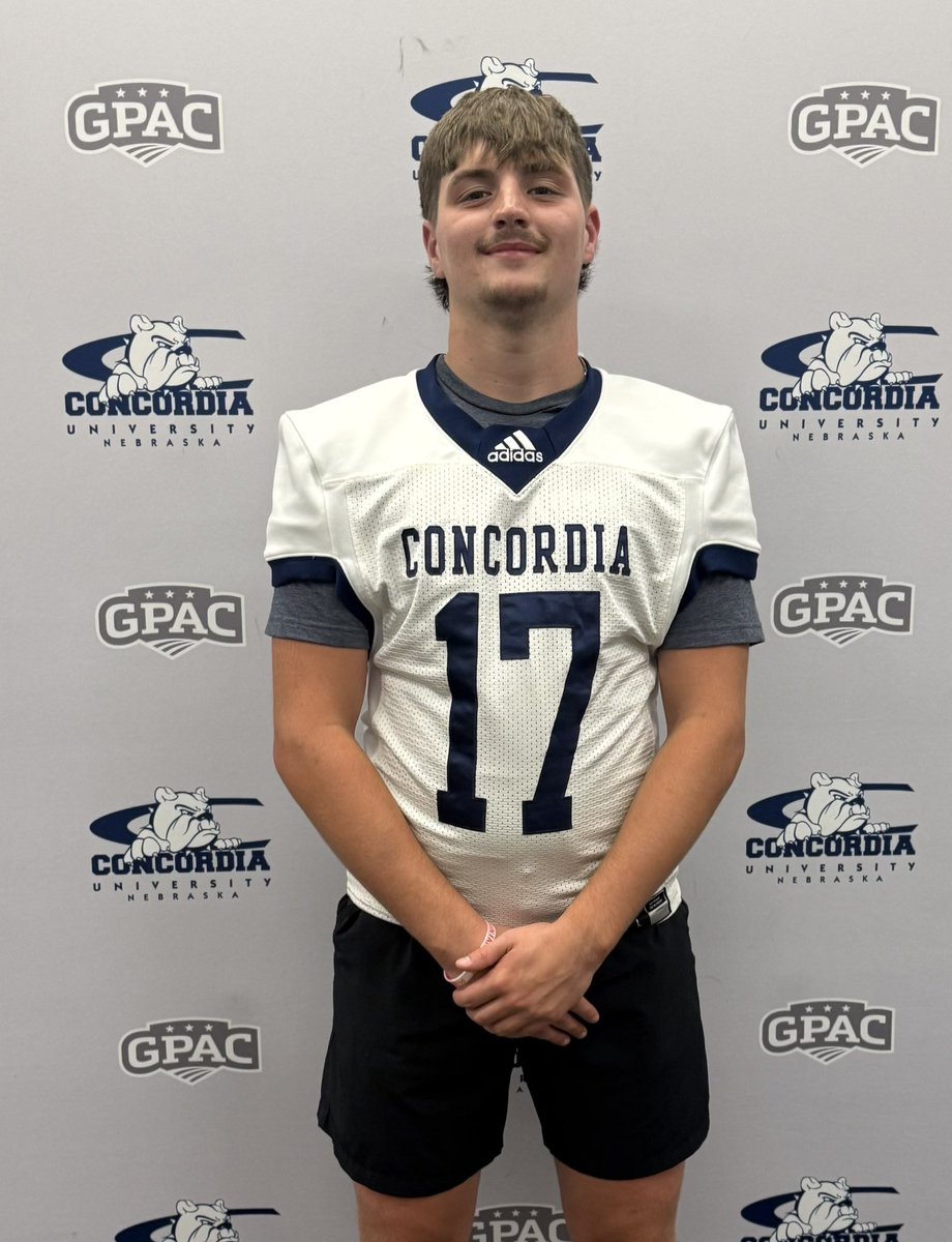 Hudson_Decker13's tweet photo. Had a amazing time at @CUNEFootball  game day. What a great game to come and watch, ended with a 77 to 7 bulldog win. @PatrickDaberkow https://t.co/5O5aUews9o