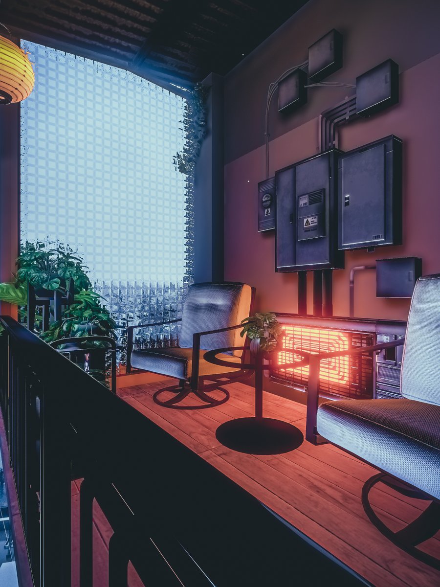 Neomance's tweet photo. Rainy City Apartments
雨の降る都会のアパート

World : City Glow, Rainy Soul
Author : Zix808

#VRChat_world紹介 #Neo写真 https://t.co/3G4XFC1HKq