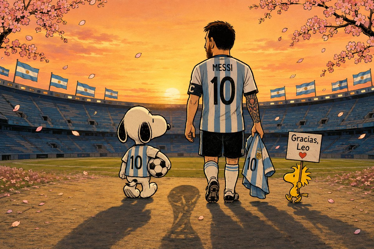 Anklebiters0904's tweet photo. “Gracias, Leo. Forever No. 10. 🇦🇷🐐” https://t.co/6ziMm3rL3d