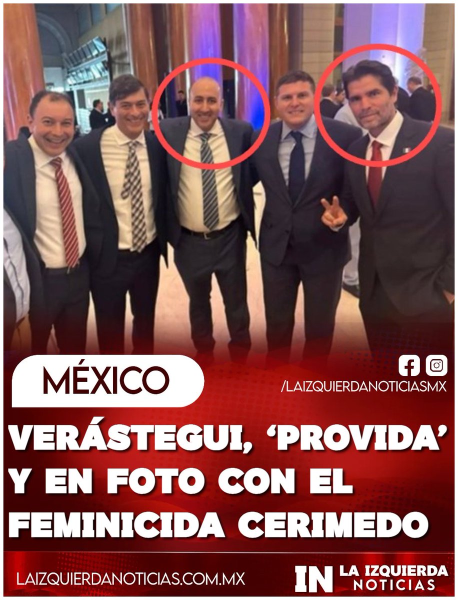 IzqNoticiasMx's tweet photo. ¡DOBLE MORAL! Nuevas imágenes del feminicida Fernando Cerimedo exhiben su cercanía y amistad con el “activista provida” Eduardo Verástegui. La ultraderecha se rasga las vestiduras en nombre de Dios, la familia y la vida, pero sus vínculos con personajes señalados por crímenes y violencia revelan una brutal contradicción: mucho discurso religioso, pero una realidad que los retrata.