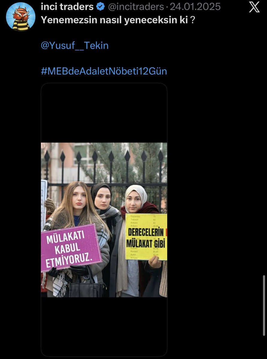incitraders's tweet photo. Ne demiştik ?

Yenemezsin ki nasıl yeneceksin?

@Yusuf__Tekin 

#Mülakat https://t.co/zKepDgGLEU