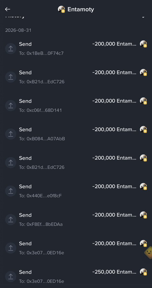 Amoaning_samuel's tweet photo. The airdrop is happening 
Hold it like your life depends on it 
These prices might surprise you 
$entamoty https://t.co/pUaCc69NJG