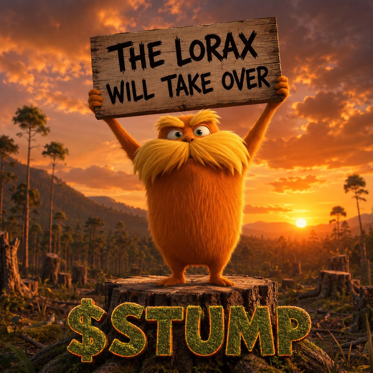 binks1123's tweet photo. THE LORAX WILL TAKE OVER

WE DONT BACK DOWN solana:E4zAMmGgELxS2UTN2iWSZjuQavFNdy5G5GCyib31pump https://t.co/HhJhbo6gVs