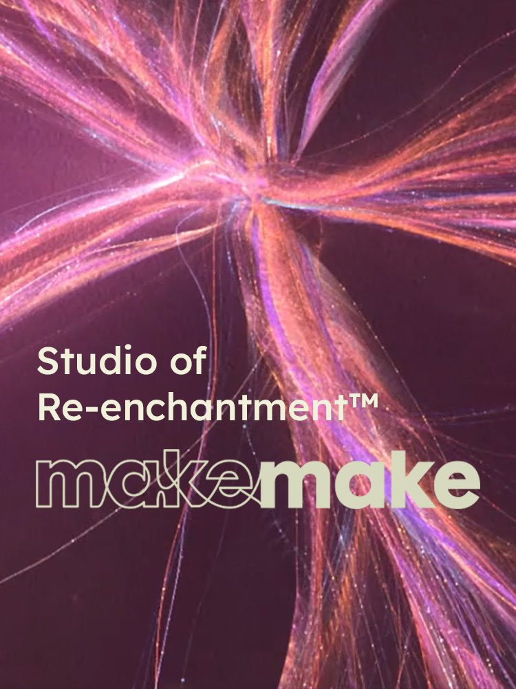 worldofmakemake's tweet photo. “Re-enchantment defines WHAT we make but also HOW we make. That means combining technical innovation with the oldest thing in the world: human connection.”
#WeMakeMakeIt #reenchantment https://t.co/XjVCbercdv
