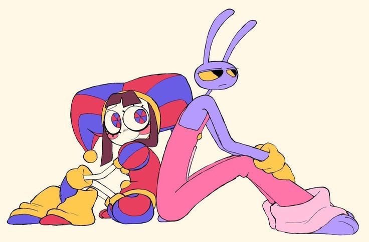 CelestiaMonroee's tweet photo. A tiny Pomni with her favorite little buddy 🥺💜✨

#Pomni #TheAmazingDigitalCircus #TADC #PomniFanart #TADCFanart #DigitalArt #CuteArt #FanArt #CharacterArt #ArtistCommunity #notmyart https://t.co/KzGYDEkXpQ