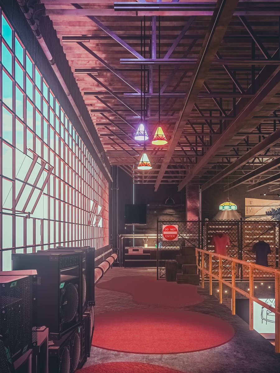 Neomance's tweet photo. Record Store Built Into An Abandoned Warehouse
廃倉庫に建てられたレコード店

World : Groove Garage
Author : vidvisionify

#VRChat_world紹介 #Neo写真 https://t.co/WN8eMgVYd8
