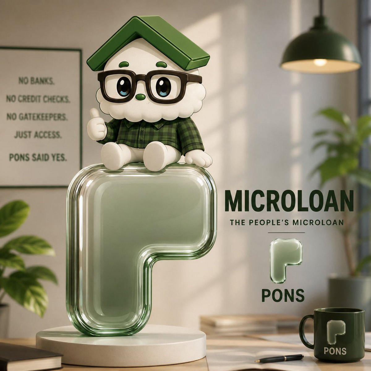MicroloanOnRH's tweet photo. $MICROLOAN has a home.
It’s called Pons. https://t.co/ycrO73xVey