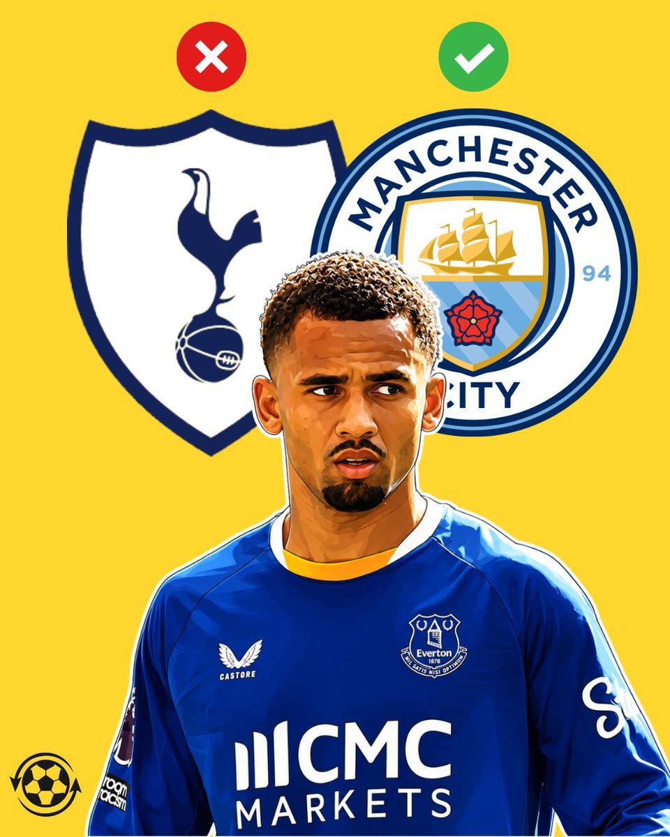 zenoxdc996's tweet photo. 🚨 Manchester City and Everton have agreed a £65M deal for Iliman Ndiaye, who chose City over Tottenham. https://t.co/8qKTj20316