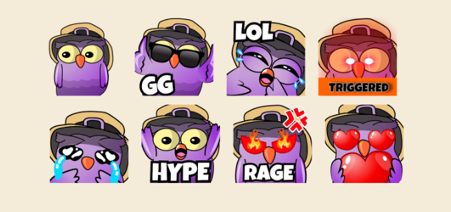 BrendaK_Wade's tweet photo. @Dal_VLR 5–6 Deadlock emotes in that kawaii style? Yeah, I’d be down to make those. I can show you some of my work if you’re still looking. https://t.co/Epfxb6XIEQ