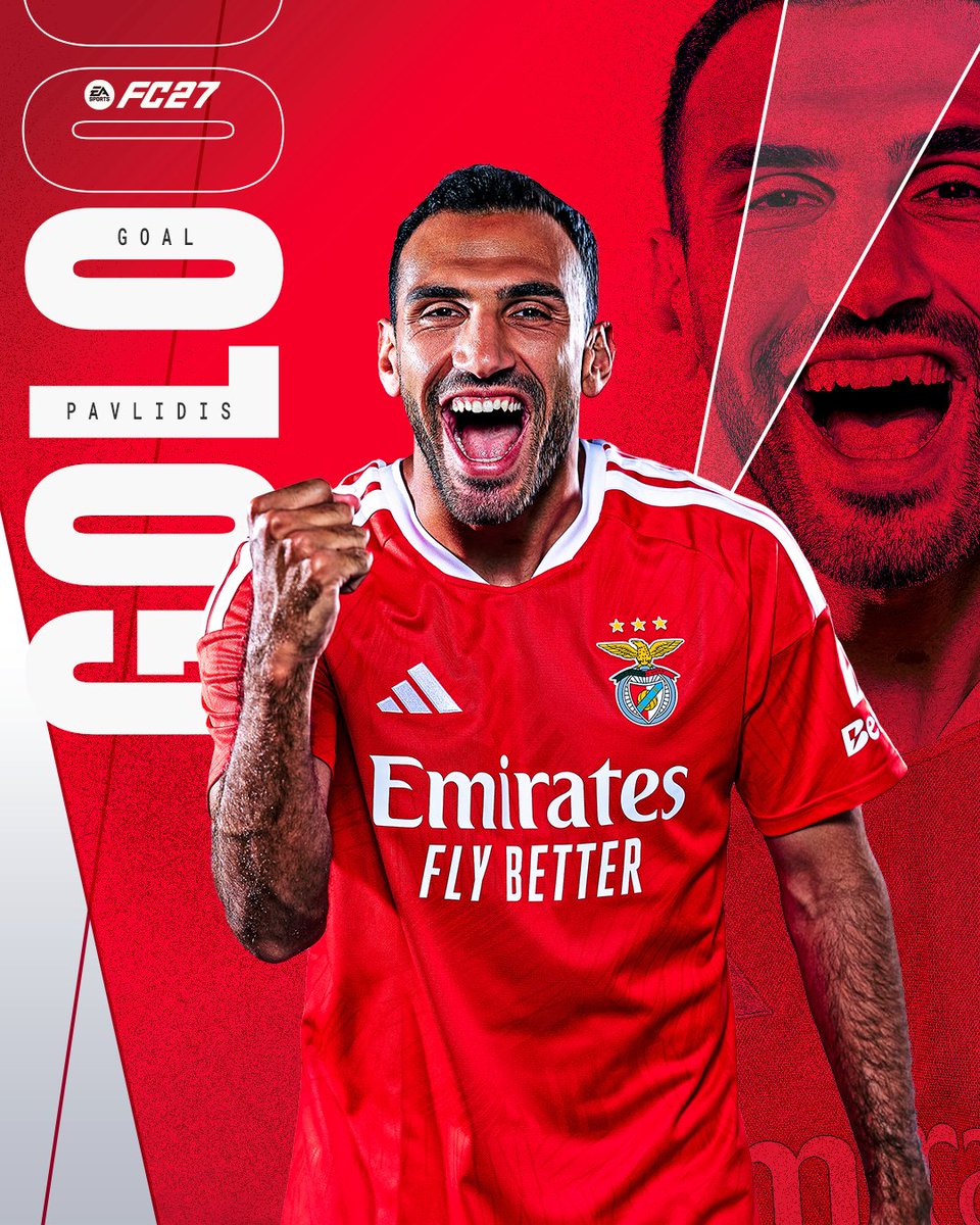 SLBenfica's tweet photo. GOOOOOOLOOOOOOOOO!!!! PAVLIDIS!!!!!

🔴 1-0 🔵 [40'] #SLBGDEP https://t.co/scwaT5aBF3