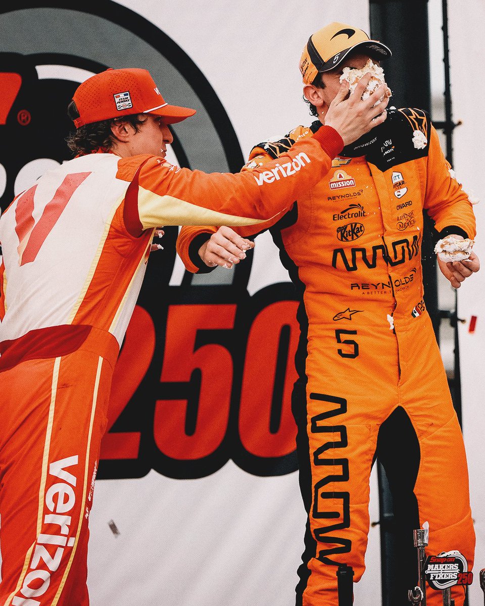 IndyCar's tweet photo. They did not hold back 😂 https://t.co/JMpeENCuZy