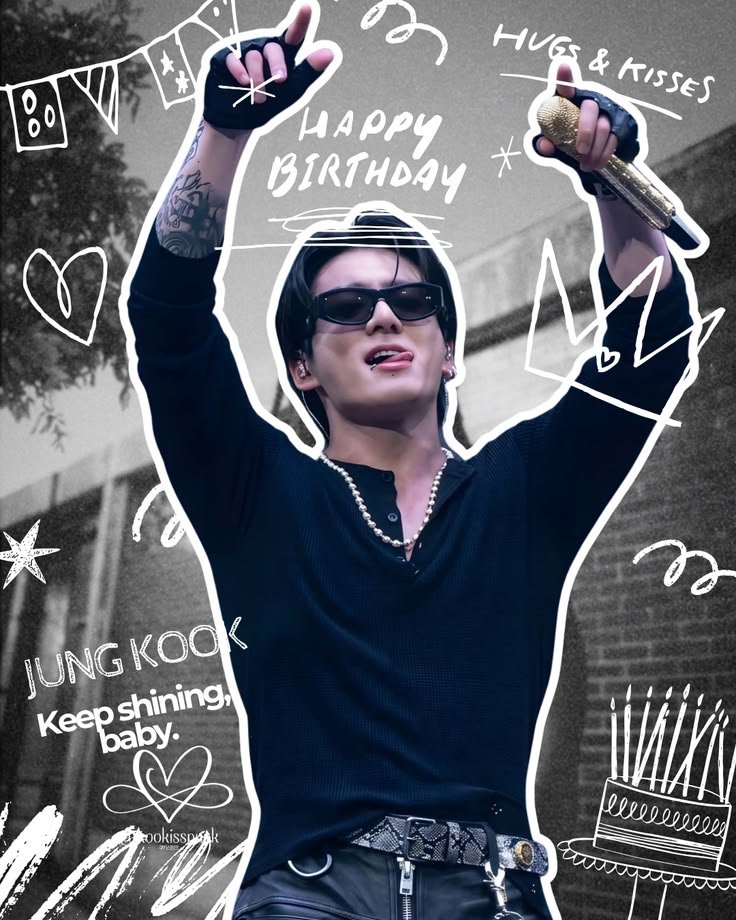 Be_Freak_LikeMe's tweet photo. @BTS_twt #happybdayjungkook I hope you celebrate a lot today and have a beautiful birthday. Wish you always the best, health and happiness. Never lose your shine and be always true to yourself. Don't let no one changr who you are 🍾🎂✨️🎈🎉🎊🎁

Love ya, brooo!

Att; Angel 😇 https://t.co/s3HTi9GZkJ