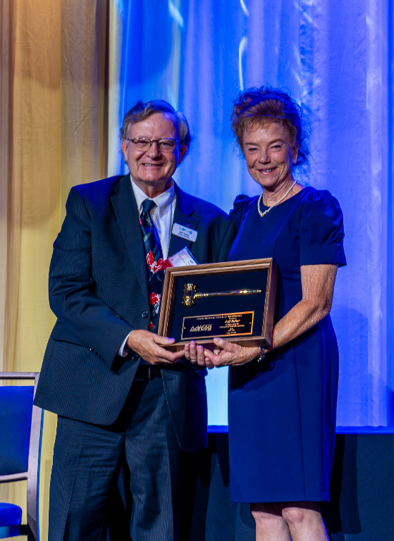 ArapahoeCounty's tweet photo. Congratulations to Commissioner Jeff Baker who was honored with @DRCOGorg’s “golden gavel” for his service and 18‑month term as board chair! Current DRCOG Board Chair Mayor Colleen Whitlow praised his humor, fairness, consistency, and humility in his principled leadership. https://t.co/Dr9zNZGJQi