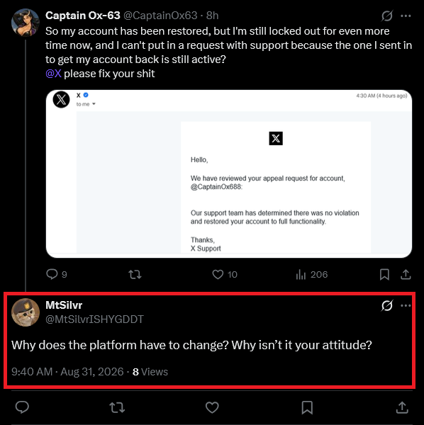 CaptainOx63's tweet photo. Next it would say "I was only pretending to be retarded", but I blocked the thing https://t.co/R9ULS4oJCf