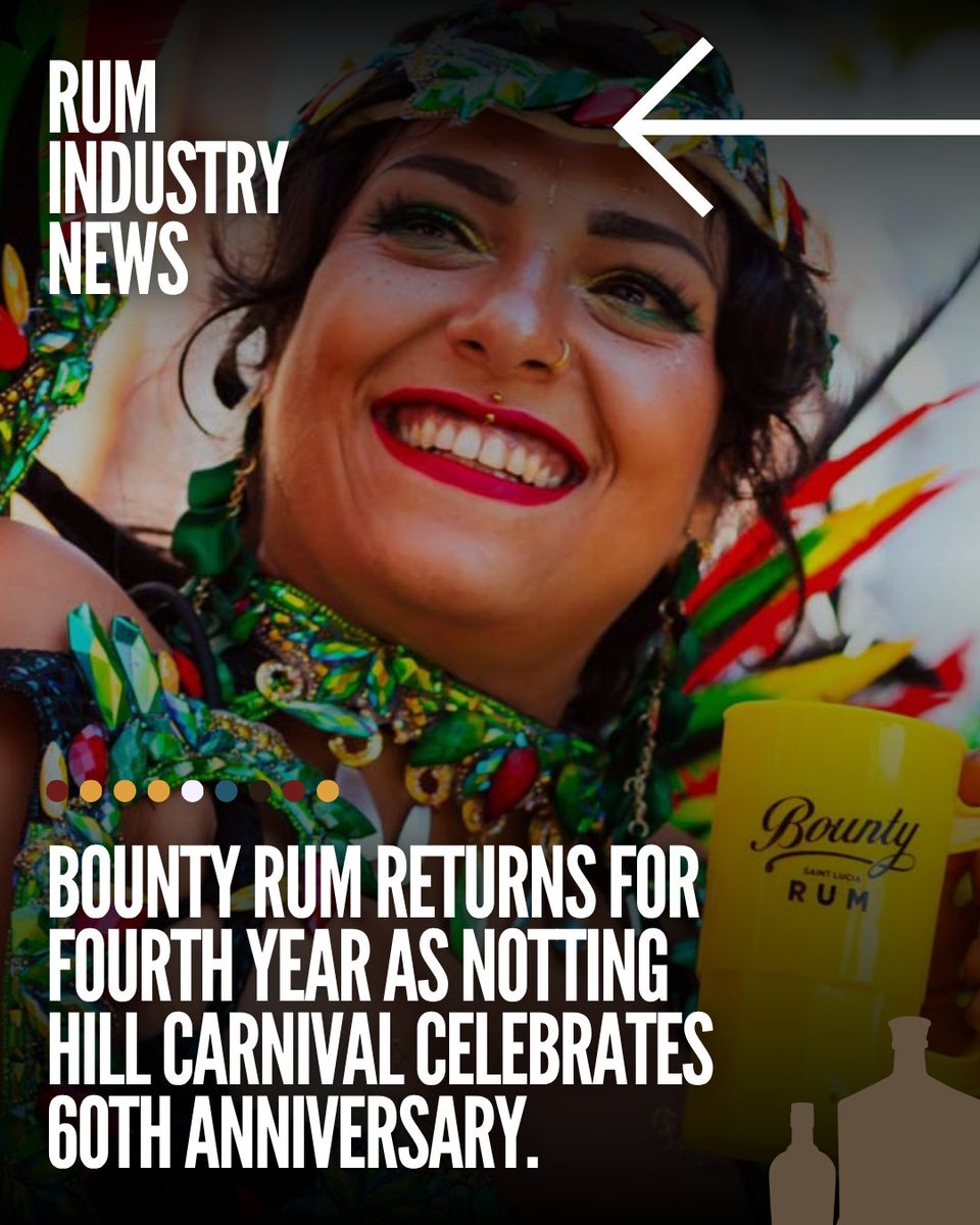 therumpour's tweet photo. RUM NEWS:
Ashera Goonewardene, Bounty Brand Ambassador, said Notting Hill Carnival was “one of the great joys” of the year and added that the festival’s 60th anniversary made this year’s celebrations particularly significant.
#Rumnews #BountyRum #NottingHillCarnival #rumlovers https://t.co/AxT904jBep