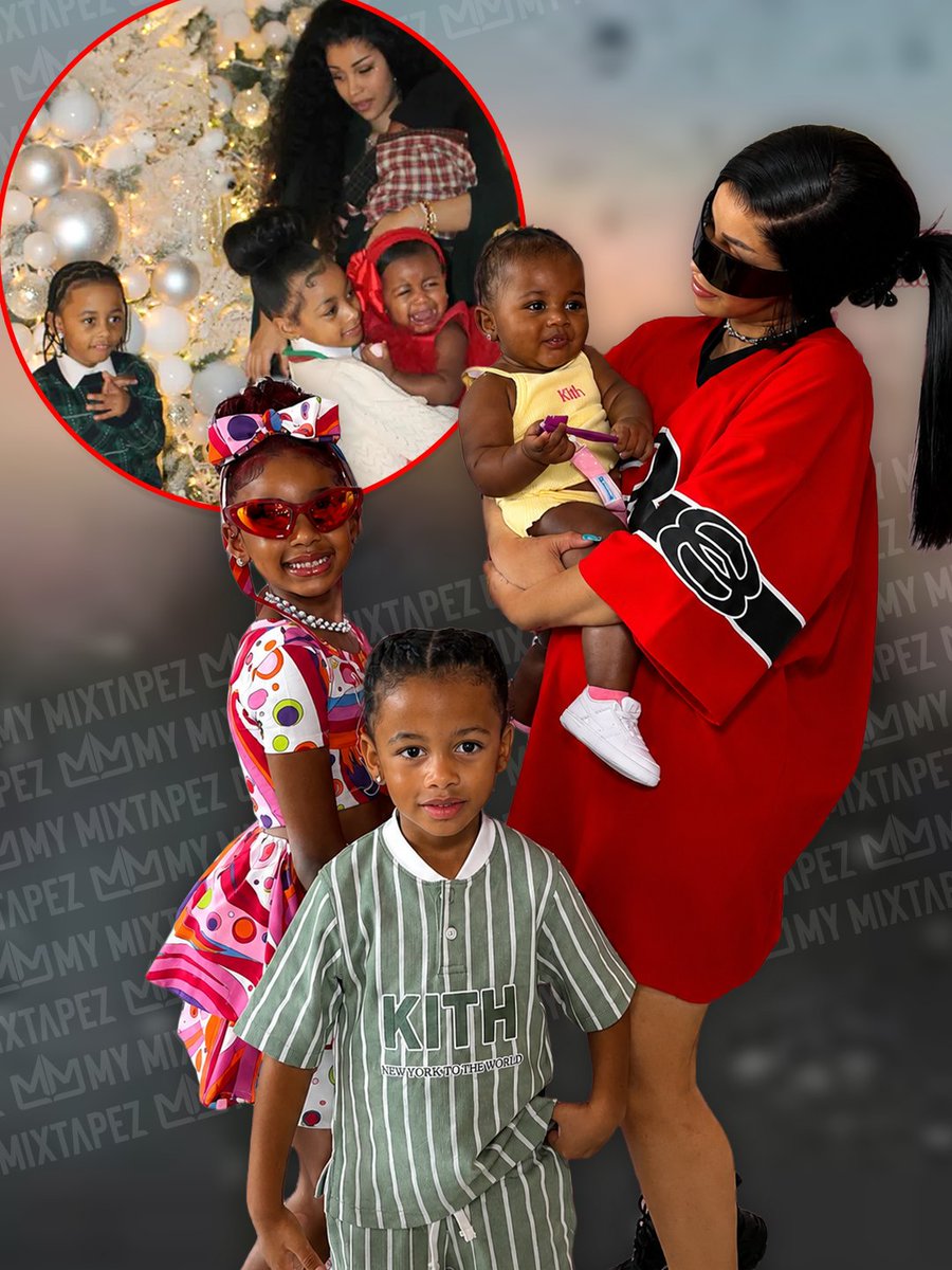 mymixtapez's tweet photo. Cardi B opens up about working hard to provide for her four children despite the stigma around being a working mother, saying she hopes they’ll one day understand the sacrifices she made for them. ❤️👀 https://t.co/T0tErtFQCR