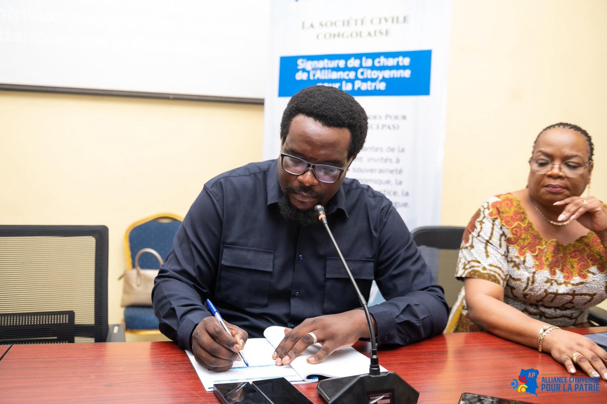 PACTERDC's tweet photo. La société Civile est encore en vie grâce au lancement de l'alliance citoyenne pour la patrie par @Icone_Carbone et @LUMUMBAJj 
Revivez en images ! ✊🇨🇩 https://t.co/io7rfqSxkI