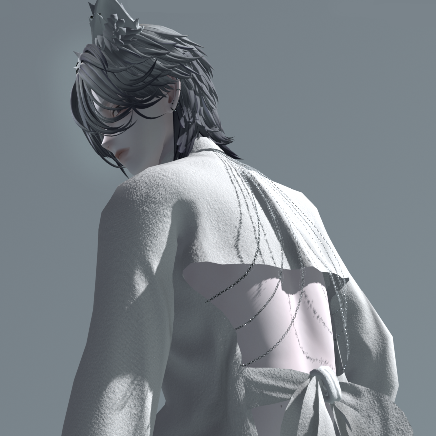 corin_dia's tweet photo. 背中　#Satya3D https://t.co/BMJmfQox5E