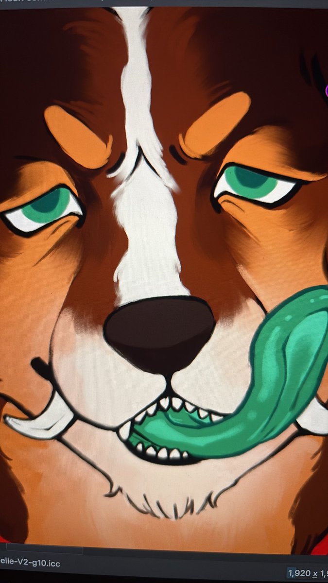 Erilyus_'s tweet photo. Does bro look cross-eyed to anyone else? #artmoots https://t.co/114OfjQnUw