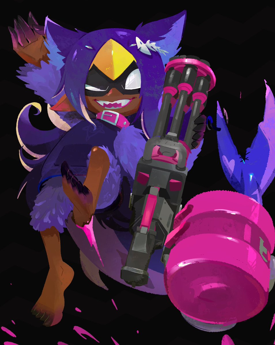 Dokuso_Ld's tweet photo. Splatlings #splatoon #splatoon3 https://t.co/8FuNQDPYdm