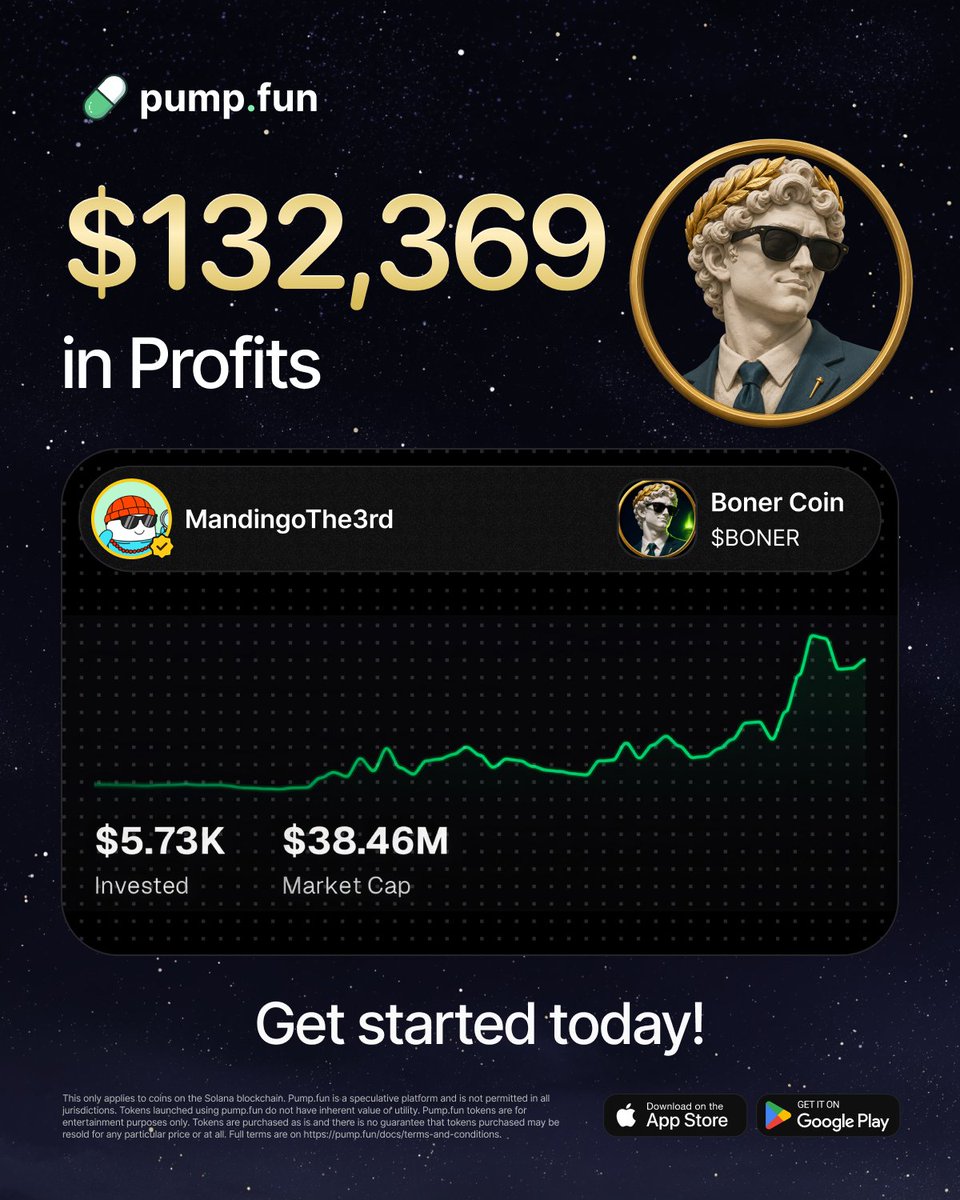 Pumpfun's tweet photo. One wallet. One coin. One day.