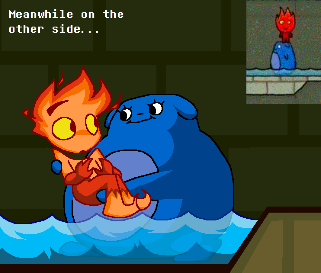 QuietTomato's tweet photo. fireboy watergirl (normal route) https://t.co/AVyKmH5fpE