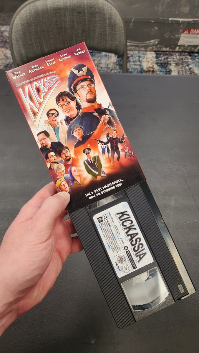 ChannelAwesome's tweet photo. The only true way to watch this masterpiece is on VHS. https://t.co/g09Yzg52TX