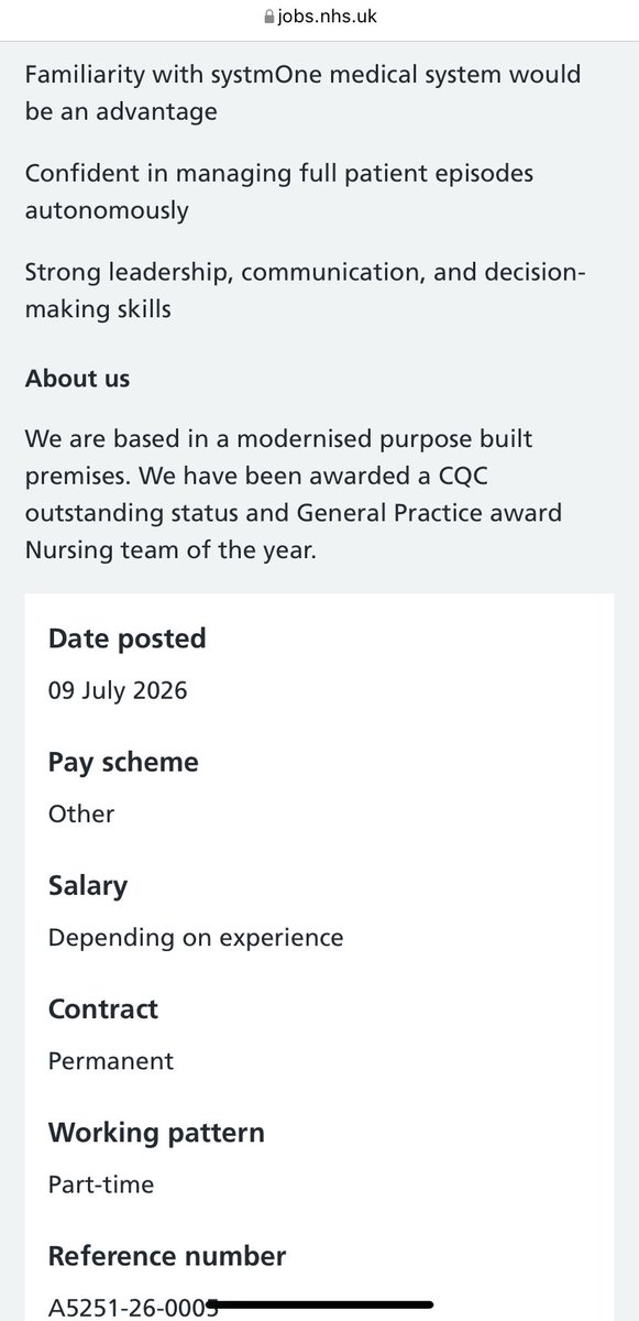 medicalmodelbri's tweet photo. I’d actually forgotten about this nurse-led GP practice . 

ANP to work independently in the surgery in the absence of a GP, possessing the initiative and confidence to do so.

GP only available for 3 hours per day . 

Is this still nursing or something else ? https://t.co/TjxMHp39Pp