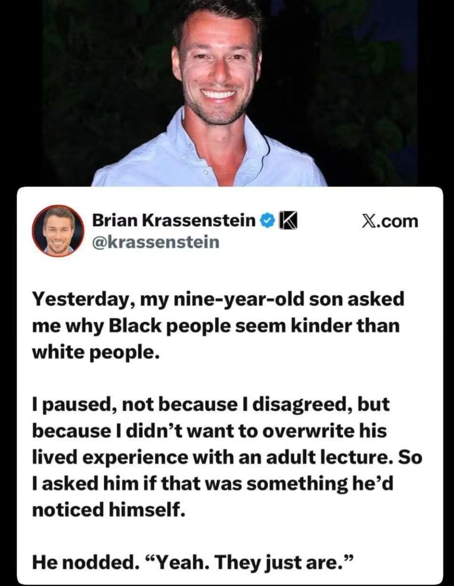 Real_Ames's tweet photo. I’ll take “Things That Never Happened” for $200, Alex. 😂

And then I’m sure everyone stood up and applauded while a bald eagle shed a single tear.

Kids say some wild things, but this reads like an adult wrote the entire conversation in the shower and then assigned it to a nine-year-old. 😂

🤥🤥🤥🤥🤥🤥🤥🤥🤥🤥