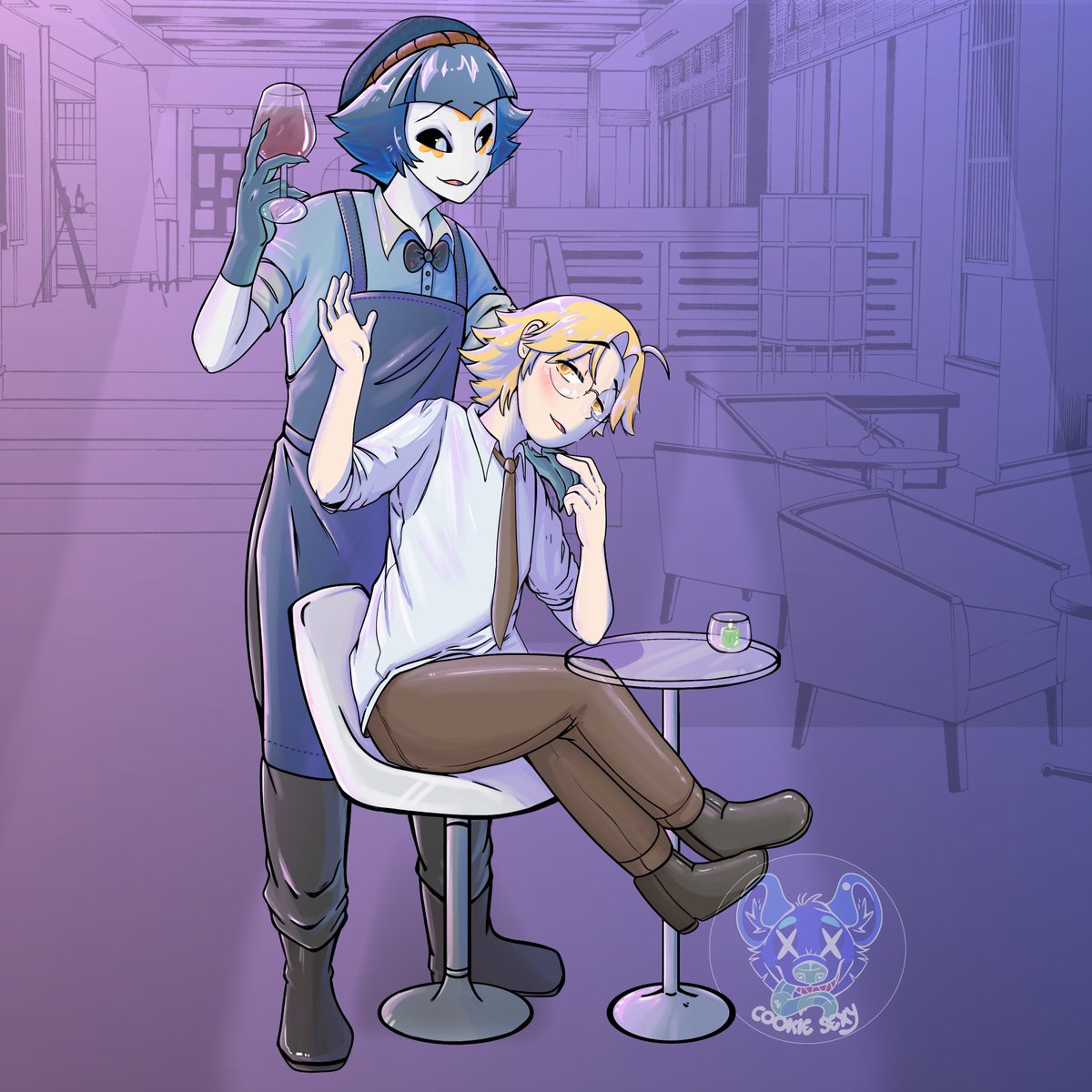 CookieSexys's tweet photo. Art trade #lovelyclub #guino #lc #tfc
@Thayla883125 https://t.co/cxgucSEj5E