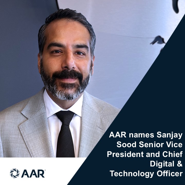 AARCORP's tweet photo. AAR named Sanjay Sood as Senior Vice President and Chief Digital & Technology Officer!

Sanjay will oversee AAR’s technology organization, including enterprise systems, infrastructure, cybersecurity, data and analytics, and our efforts to further leverage AI and other technologies across our operations.

“We are pleased to welcome Sanjay to the AAR team. His leadership will be critical as we continue executing our long-term strategy and strengthening the systems and data management that help our business operate effectively,” said @John_M_Holmes, AAR’s Chairman, President and CEO.

Read more here: https://t.co/A75g1BjY2J

#DoingItRightNonstop #BestTeamInAviation