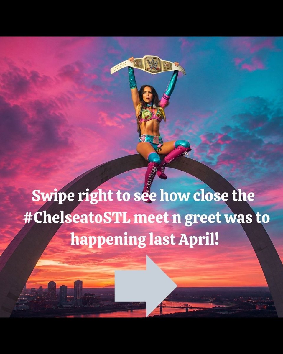 daniel_m_d24's tweet photo. Can history be rewritten? Only 34 days to go! Let's get @ImChelseaGreen to St. Louis everyone! #ChelseatoSTL #chelseagreen @WWE @TheMattCardona @Fanatics https://t.co/Ujl29FjCGh
