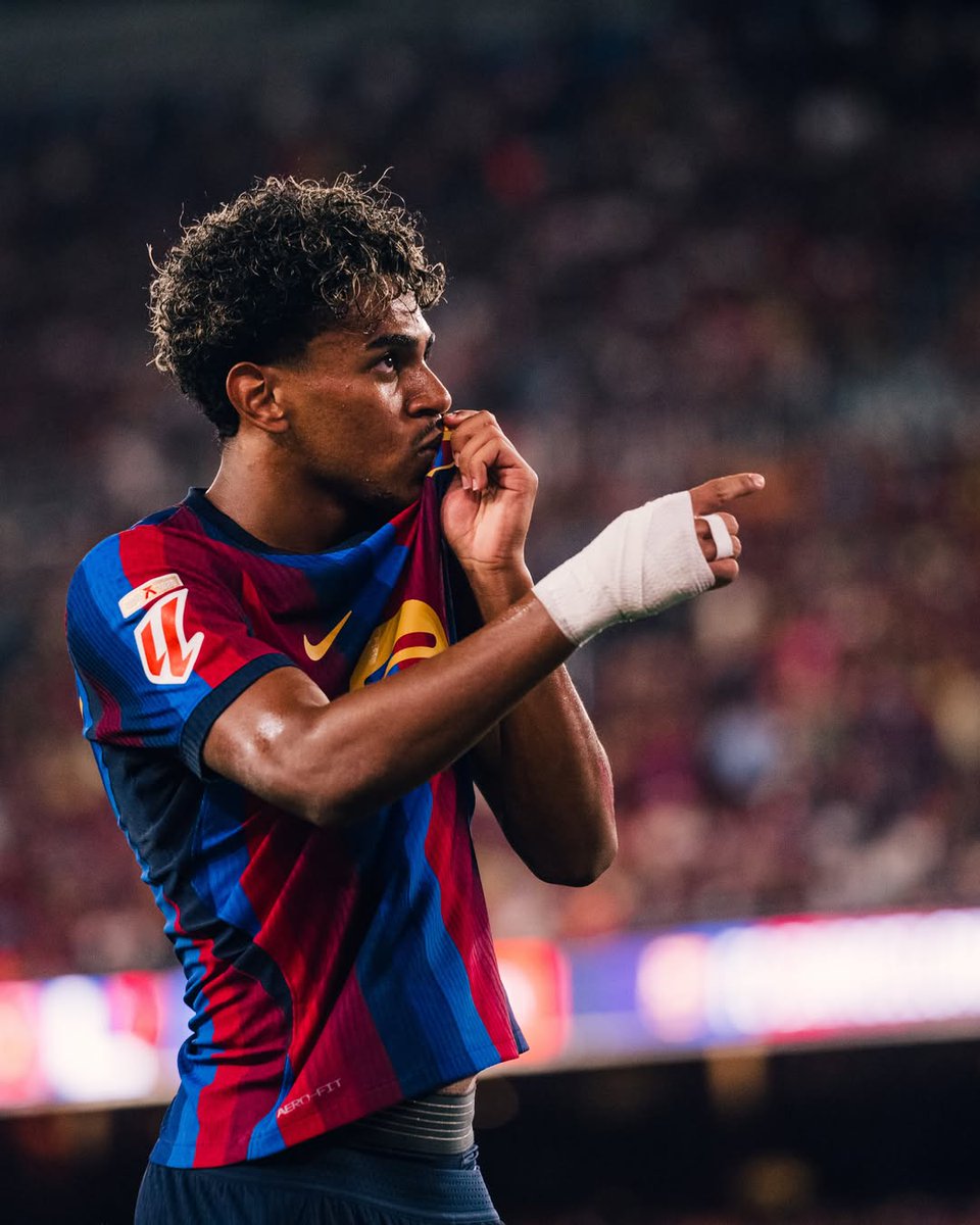 FCBarcaHQ_'s tweet photo. Lamine Yamal
#Barça | #BarçaRayo https://t.co/2ld1ckzmDt
