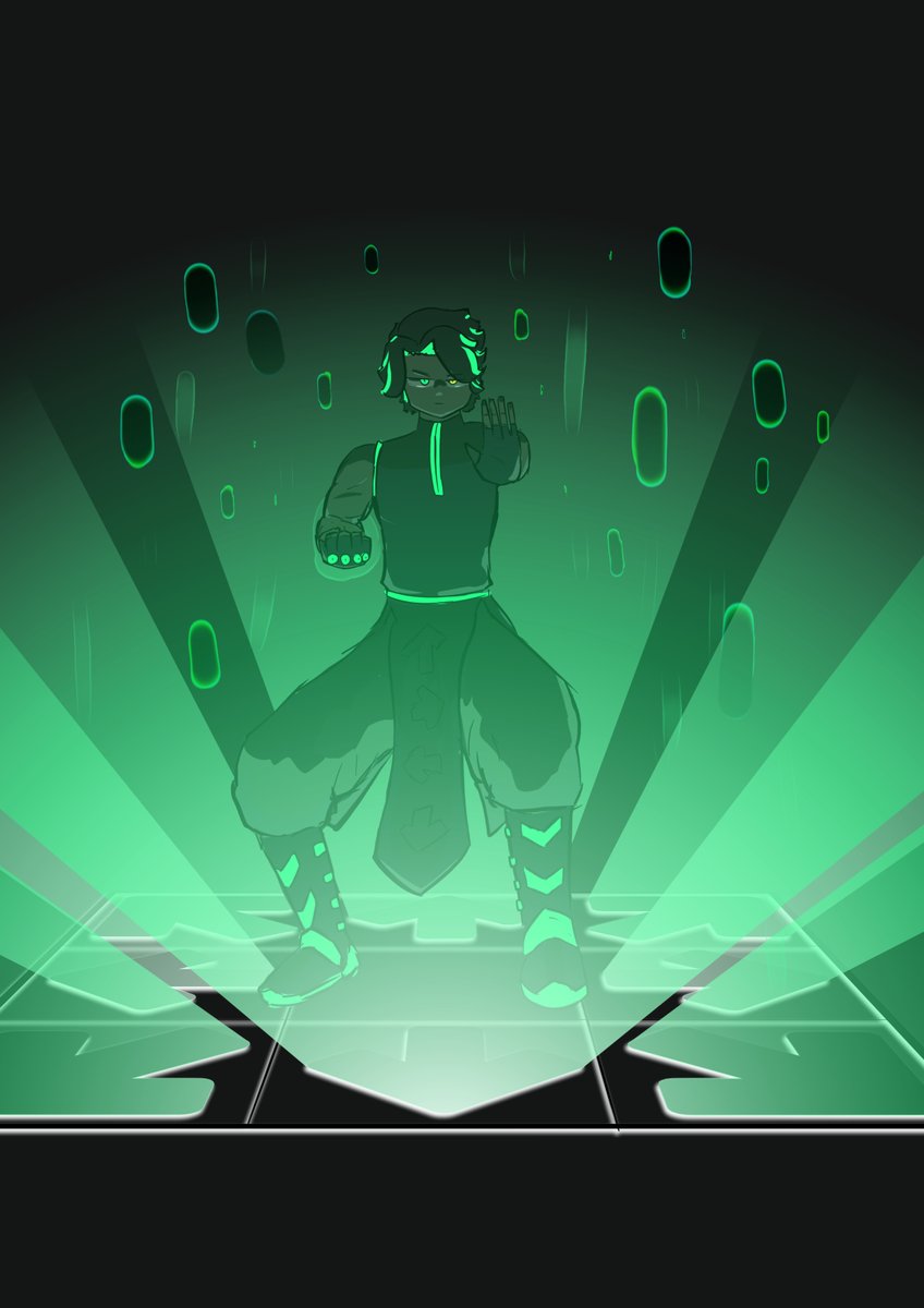 Rox_SCP's tweet photo. 🟢🟡: *suena "god only knows" de fondo, y de un pisoton al suelo, activa la tecnica ""PISTA DE BAILE"*
#Oc #OriginalCharacter https://t.co/KrHy58NOxF