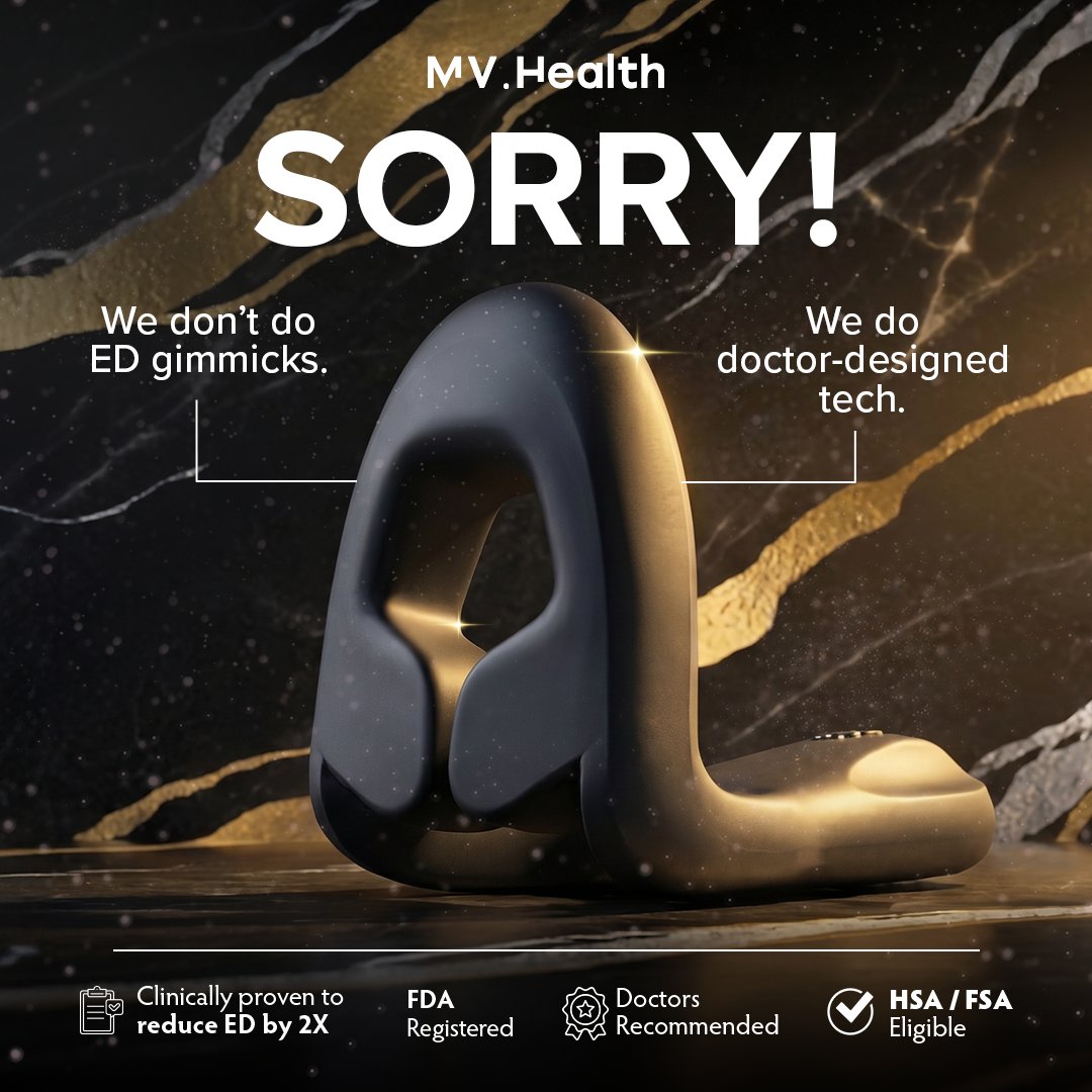 mysteryvibe's tweet photo. Up to 52% of men experience some form of ED.
Almost none of them talk about it but all of them can do something about it. 
Here's your chance - 50% off sitewide | Labor Day Sale 🇺🇸