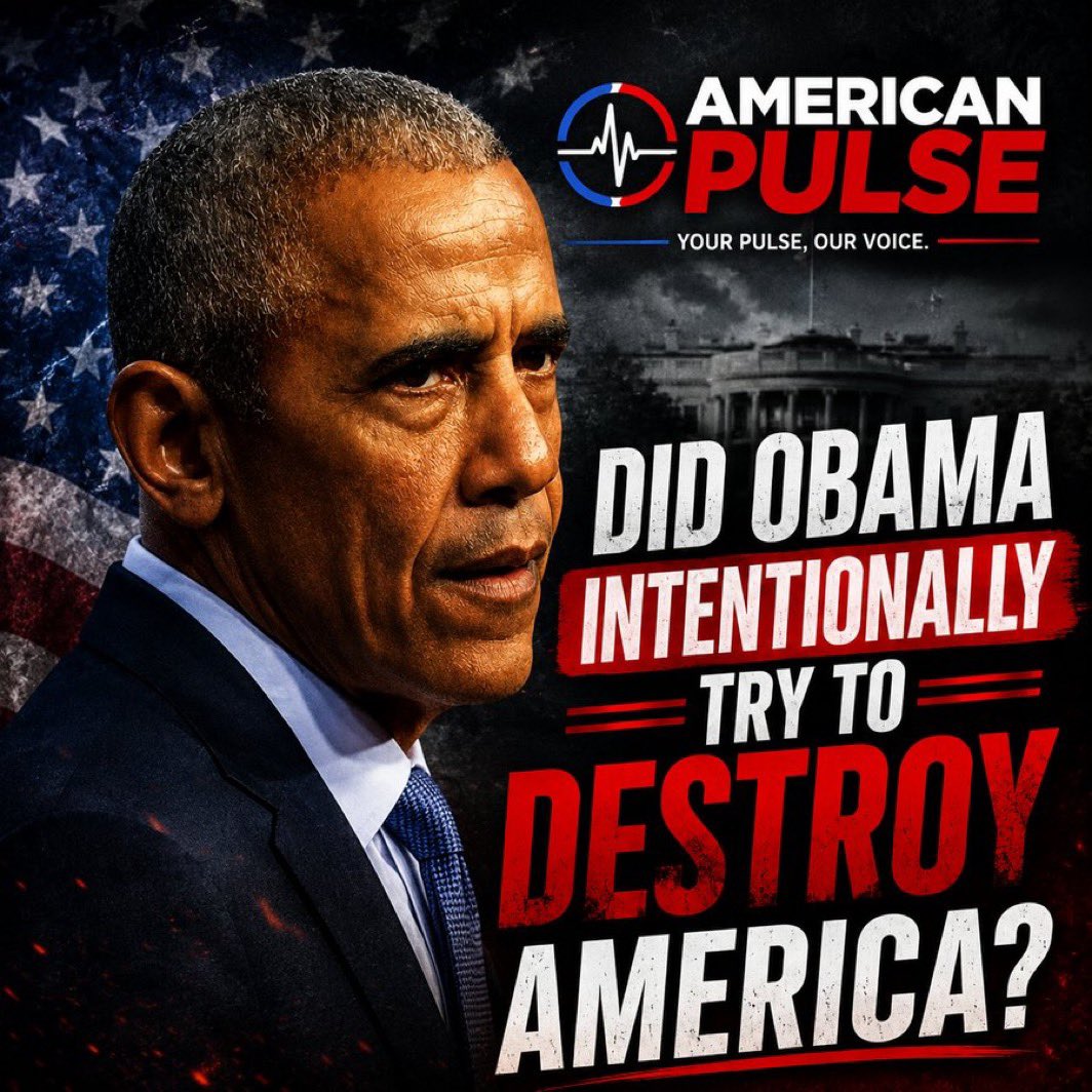 RedWhiteTruthQQ's tweet photo. Did Obama intentionally try to destroy America 🇺🇸🇺🇸?

A) Yes 

B) No https://t.co/ulBElLC1cd