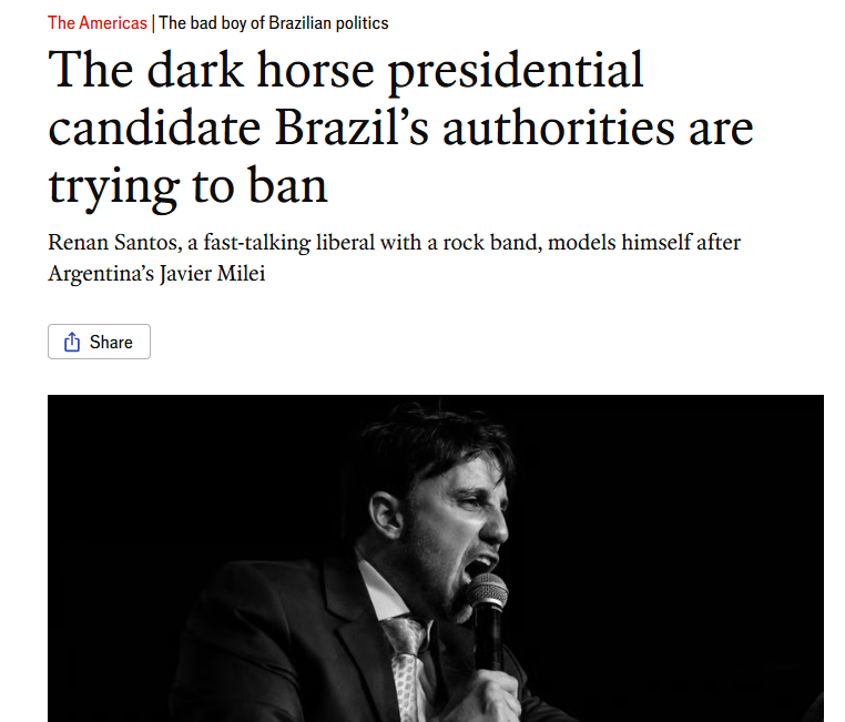 andreshalders's tweet photo. Papo de dark horse, @TheEconomist https://t.co/hXt64UJV8d