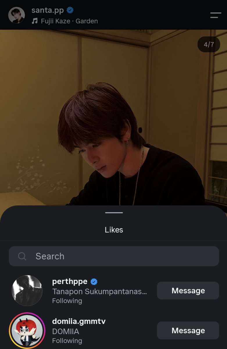 chubapie's tweet photo. Both daddy and miiang already like papa post~ 👀💗 https://t.co/TpoZNaezmh