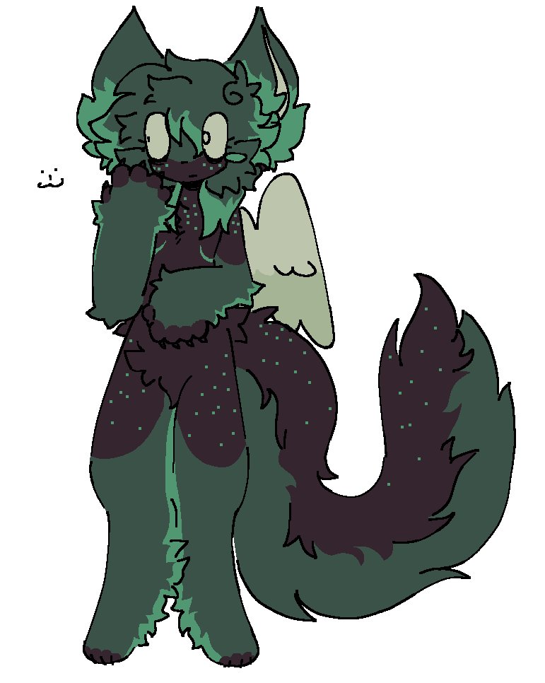 dubst3pptheory's tweet photo. made a fursona today isnt it cute. dat me! https://t.co/gXllqjdCH1